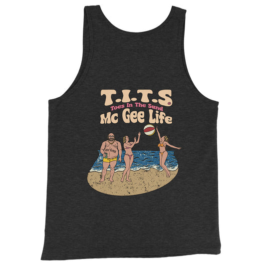 Beach tank top to stay cool on those hot beach days with a cocktail in the hand and TOES IN THE SAND. Beach tequila shots and funny tank tops. Yeah baby!  • 100% combed and ringspun cotton • Tri-blends are 50% polyester/25% combed/25% ringspun cotton/rayon • Fabric weight: 4.2 oz/yd² (142.40 g/m²), triblends: 3.8 oz/yd² (90.07 g/m²) • 30 singles thread weight • Side-seamed