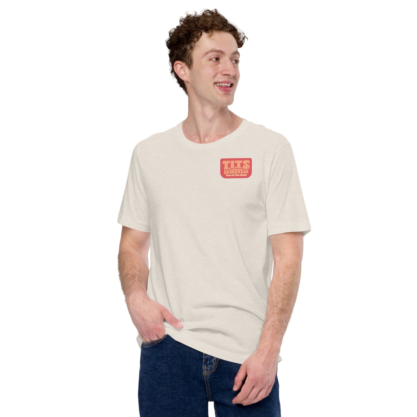 Funny drinking t shirt that's perfect for relaxing at the beach or lounging at your favorite cantina with an ice cold beverage in hand. When the booze is flowing, offensive t shirts just don't exist! Show your sophistication for the finer things in style and comfort.  This is a unisex shirt and comfy for all T.I.T.S.  • 100% combed and ring-spun cotton (Heather colors contain polyester) • Fabric weight: 4.2 oz./yd.² (142 g/m²) • Pre-shrunk fabric • Side-seamed construction • Shoulder-to-shoulder taping