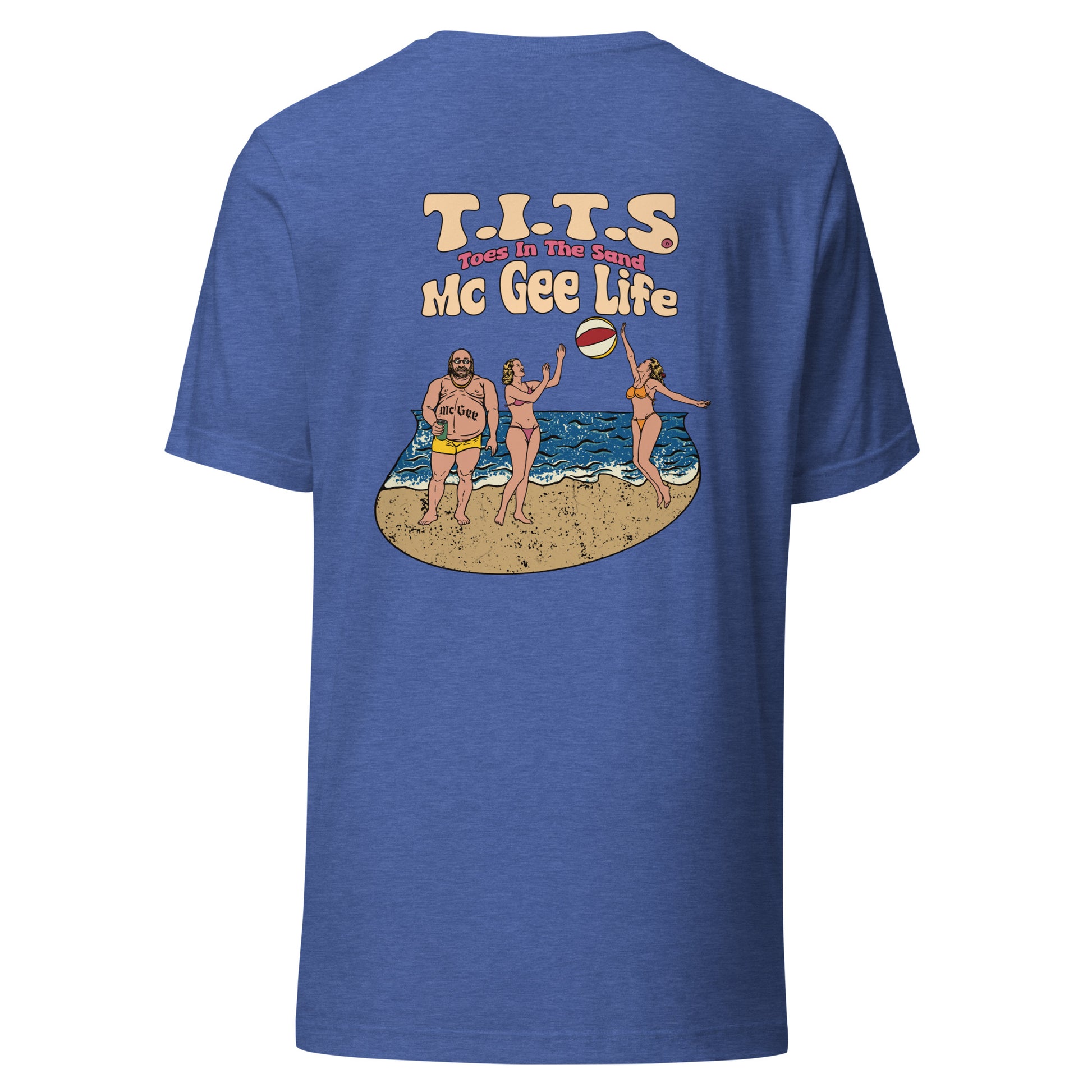 Funny drinking t shirt that's perfect for relaxing at the beach or lounging at your favorite cantina with an ice cold beverage in hand. When the booze is flowing, offensive t shirts just don't exist! Show your sophistication for the finer things in style and comfort.   This is a unisex shirt and comfy for all T.I.T.S.  • 100% combed and ring-spun cotton (Heather colors contain polyester) • Fabric weight: 4.2 oz./yd.² (142 g/m²) • Pre-shrunk fabric • Side-seamed construction • Shoulder-to-shoulder taping